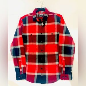 NWT Express Men Cotton / Flannel Shirt Size Medium